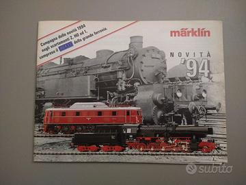 set cataloghi treni H0 Marklin