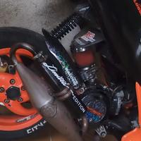 marmitta Athena racing piaggio 