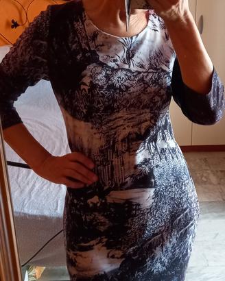 Vestito da donna elegante da sera invernale italy 