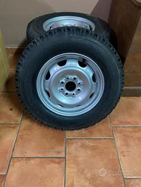 Cerchi e gomme panda 4x4