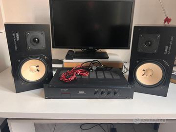 YAMAHA NS-10M STUDIO + AMPLIFICATORE ORIGINALE P20