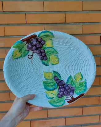 Centrotavola vintage in ceramica di Bassano