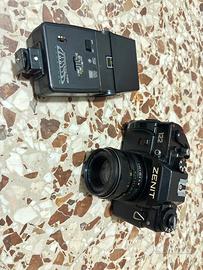 Fotocamera  Zenit 122 con Helios 44M-7
