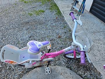 Bici bimba misura 14 pollici