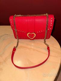 Borsetta Motivi rossa e oro nuova con tracolla