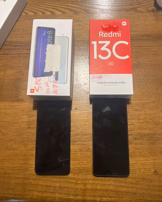 xiaomi redmi note 8 pro e redmi 13c da 128gb