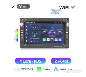 RADIO GPS ANDROID 14 PER SEAT SKODA VOLKSWAGEN VW 