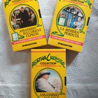 Film vari collana Agatha Christie in VHS