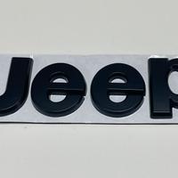 JEEP SCRITTA STEMMA EMBLEMA 2 COLORI DISPONIBILI