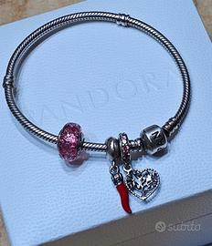 Bracciale Pandora con Charme Pagato 200euro 