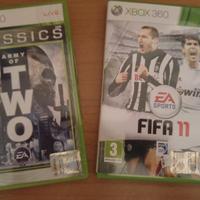 Giochi xbox 360 fifa 11 army off two