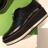 Scarpe stringate donna con zeppa Palomitas