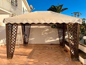 GAZEBO IN LEGNO 4X3