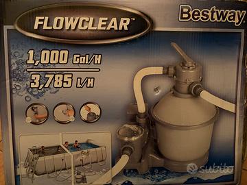 Piscina e Depuratore a sabbia Bestway