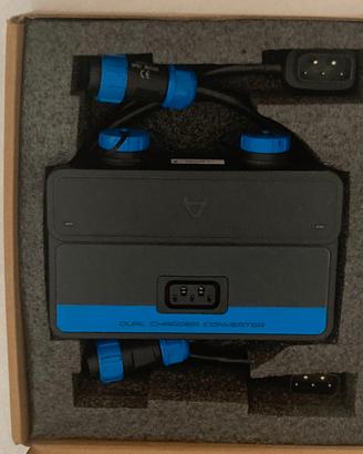 Sdoppiatore e Caricabatterie per scooter elettrico