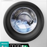 Hisense Lavatrice Slim, 7kg, Classe A