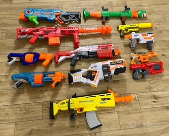 Nerf fucili giocattolo 12 modelli in stock