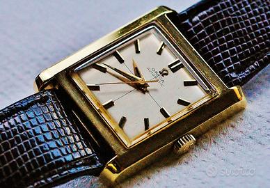 Omega Tank ORO 18k Cioccolatone ref. 3999 SC