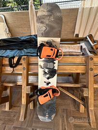 Snowboard salomon the villan e union malavita