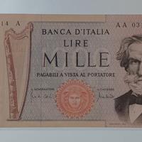 Banconote lira italiana lire 