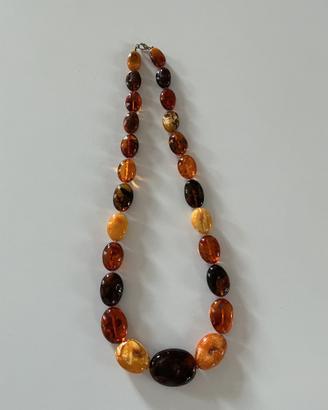 Vintage ambra perline