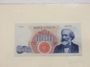 Banconota 1000 Lire Giuseppe Verdi 1° tipo