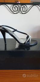 Sandali Neri con strass