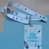 Lanyard stellantis Milano Cortina Olimpiadi Parali