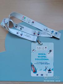 Lanyard stellantis Milano Cortina Olimpiadi Parali
