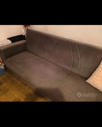 divano letto con cassone 