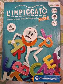 gioco L'impiccato pocket Clementoni