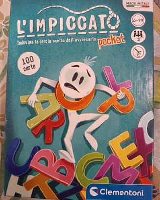 gioco L'impiccato pocket Clementoni