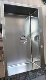 Lavello Smeg filotop (Acciaio Inox).