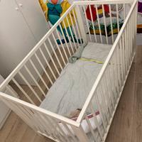 Culla Ikea in legno completa