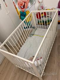 Culla Ikea in legno completa