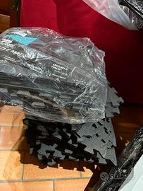 Pavimento in gomma per palestra