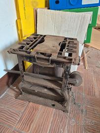 antico fornello o réchaud portatile