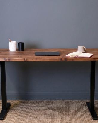 Piano Scrivania in stile industriale legno rustico