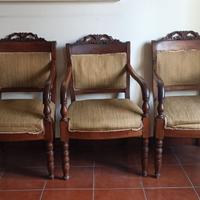 sedie poltrona  d'epoca