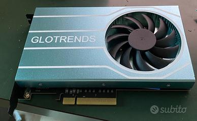 PCIe NVME adapter Quad nvme PA44