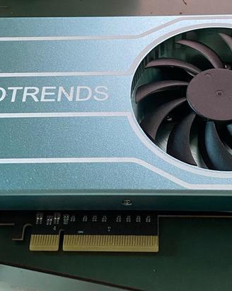 PCIe NVME adapter Quad nvme PA44