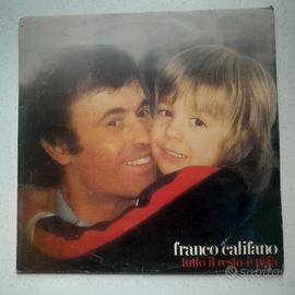 FRANCO CALIFANO Tutto il resto è noia - LP 33 Giri