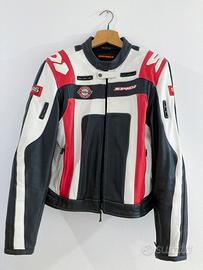 Giacca moto pelle Spidi NRG taglia 52