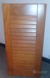 Mobiletto bagno in noce 