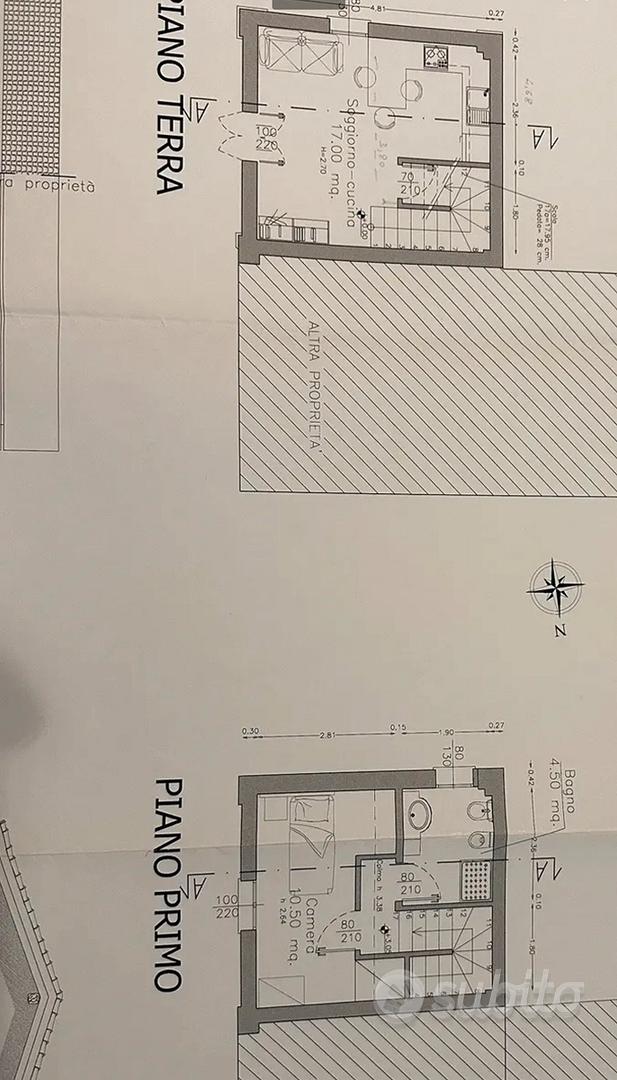 Porzione di casa con terreno di 800mq - Vista 4