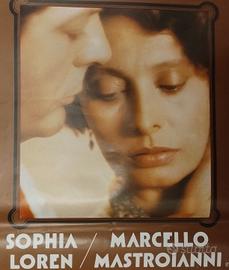 Sophia LOREN Marcello MASTROIANNI 1977 locandina