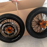 Cerchi faba motard completi