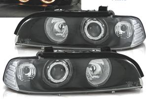 FARI BMW E39 95-00 FONDO NERO ANGEL EYES H7