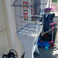 voliera per uccelli
