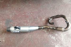 Scarico completo hgs per Yamaha yzf 450